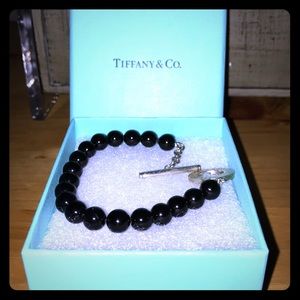 Tiffany & Co. Jewelry - Tiffany and Co. silver & black bead bracelet Tiffany & Co. Jewelry - Tiffany and Co. silver & black bead bracelet